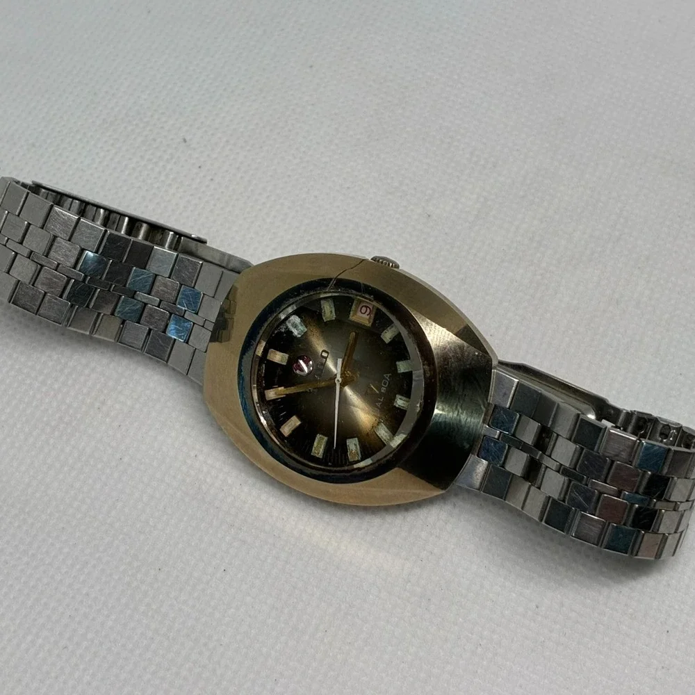 Vintage Rado Balboa V Great Automatic Swiss Men's Watch -RUNNING! READ!
